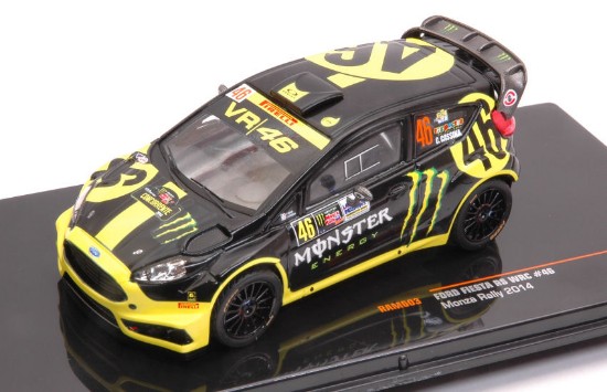 Immagine di FORD FIESTA RS WRC N.46 RALLY MONZA 2014 
V.ROSSI-C.CASSINA 1:43