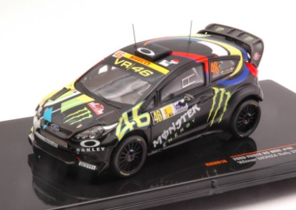 Immagine di FORD FIESTA RS WRC N.46 WINNER RALLY MONZA 2012 ROSSI-CASSINA 1:43