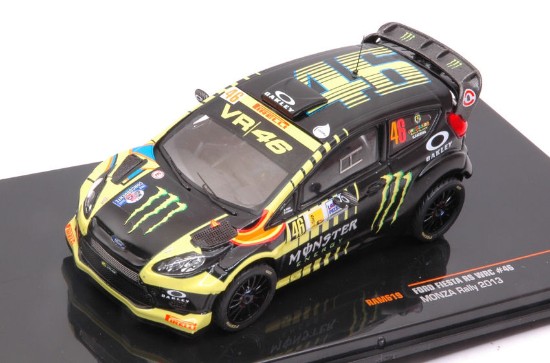 Immagine di FORD FIESTA RS WRC N.46 RALLY MONZA 2013 ROSSI-CASSINA 1:43