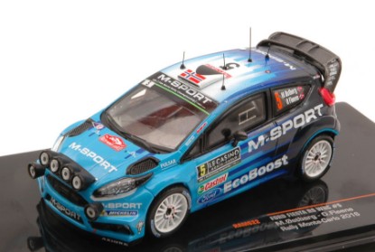 Immagine di FORD FIESTA N.5 5th RALLY MONTE CARLO 2016 FARI SUPPL.M.OSTBERG 1:43