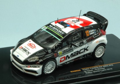 Immagine di FORD FIESTA RS WRC N.12 7th MONTE CARLO 2016 O.TANAK-R.MOLDER 1:43