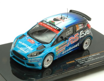 Immagine di FORD FIESTA RS WRC N.35 8th MONTE CARLO 2016 E.EVANS-C.PARRY 1:43