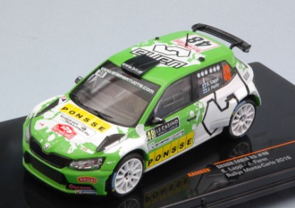 Immagine di SKODA FABIA R5 N.48 RALLY MONTE CARLO 2016 LAPPI/FERM 1:43