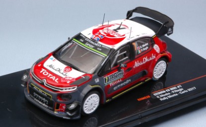 Immagine di CITROEN C3 WRC N.7 ACCIDENT MONTE CARLO 2017 K.MEEKE-P.NAGLE 1:43