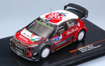 Immagine di CITROEN C3 WRC N.7 WINNER RALLY MEXICO 2017 K.MEEKE-P.NAGLE 1:43