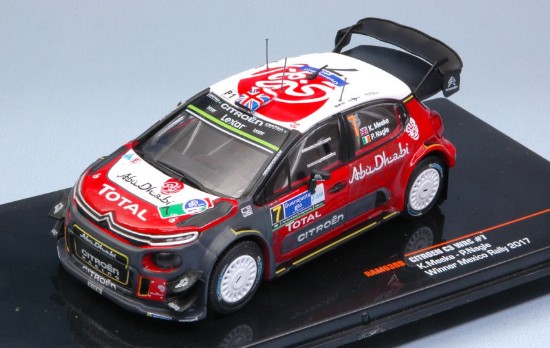 Immagine di CITROEN C3 WRC N.7 WINNER RALLY MEXICO 2017 K.MEEKE-P.NAGLE 1:43