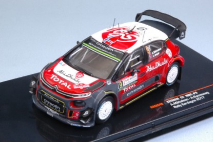 Immagine di CITROEN C3 WRC N.9 8th RALLY SARDEGNA 2017 MIKKELSEN-SYNNEVAAG 1:43