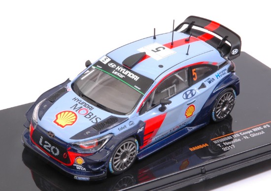 Immagine di HYUNDAI i20 WRC N.5 15th MONTE CARLO 2017 T.NEUVILLE-N.GILSOUL 1:43