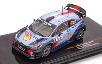 Immagine di HYUNDAI i20 N.5 WINNER TOUR DE CORSE 2017 T.NEUVILLE-N.GILSOUL 1:43