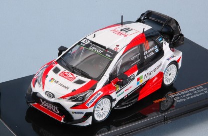 Immagine di TOYOTA YARIS WRC N.10 2nd MONTE CARLO 2017 J.M.LATVALA-M.ANTTILA 1:43