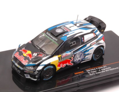 Immagine di VW POLO WRC N.1 RED BULL W.C. RALLY 2016 AUSTRALIA OGIER-INGRASSIA 1:43