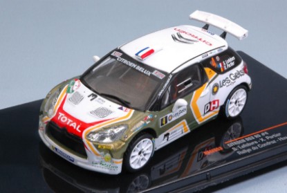 Immagine di CITROEN DS3 R5 N.4 2nd RALLY DU CONDROZ-HUY 2016 S.LEFEBVRE-PORTIER 1:43