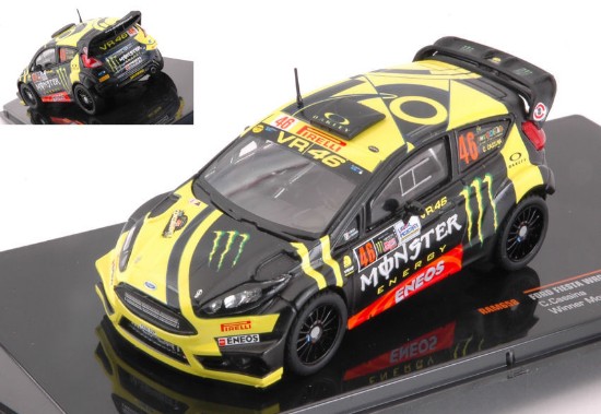 Immagine di FORD FIESTA RS WRC MONSTER N.46 WINNER MONZA 2017 V.ROSSI-C.CASSINA 1:43
