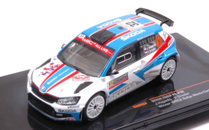 Immagine di SKODA FABIA R5 N.32 10th RALLY MONTE CARLO 2018 KOPECKY-DRESLER 1:43