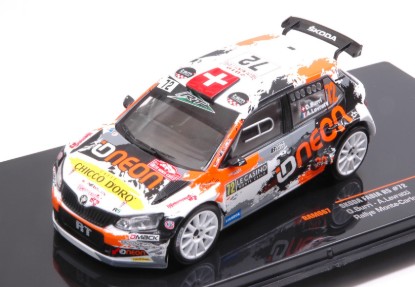Immagine di SKODA FABIA R5 WRC2 N.72 7th MONTE CARLO 2018
O.BURRI-A.LEVRATTI 1:43