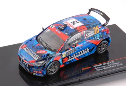 Immagine di HYUNDAI i20 R5 N.76 RALLY MONTE CARLO 2018 SARRAZIN-RENUCCI 1:43
