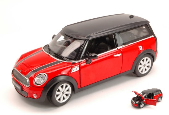 Immagine di MINI COOPER CLUBMAN 2007 RED/BLACK 1:24