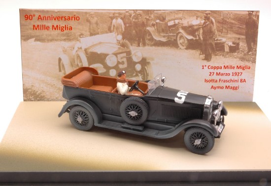 Immagine di ISOTTA FRASCHINI N.5 M.MIGLIA 1927 A.MAGGI 90mo ANN.M.M.LIM.PCS 90 1:43