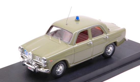 Immagine di ALFA ROMEO GIULIETTA POLIZIA 1961 MUSEO DI ROMA 1:43