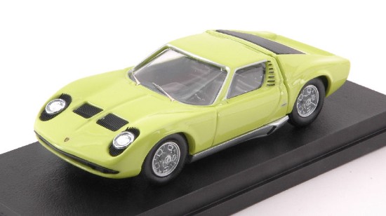 Immagine di LAMBORGHINI MIURA BERTONE P400S 1966 LIME GREEN 50th ANNIVERSARY 1:43