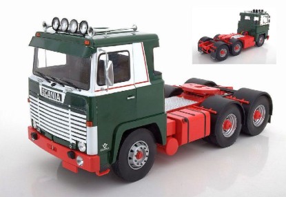 Immagine di SCANIA LBT 141 1976 GREEN/WHITE/RED 1:18