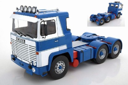 Immagine di SCANIA LBT 141 1976 WHITE/BLUE 1:18