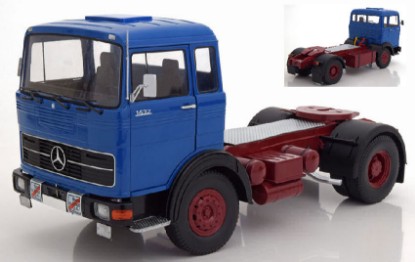 Immagine di MERCEDES LPS 1632 1969 BLUE/DARK RED 1:18