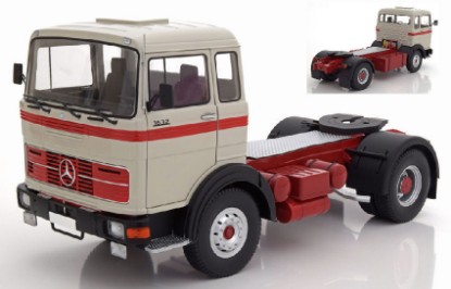 Immagine di MERCEDES LPS 1632 1969 GREY/RED/BLACK 1:18