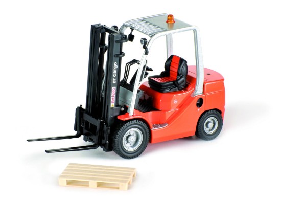 Immagine di MULETTO BT BRANDED FORKLIFT ORANGE 4 WHEELS 1:23