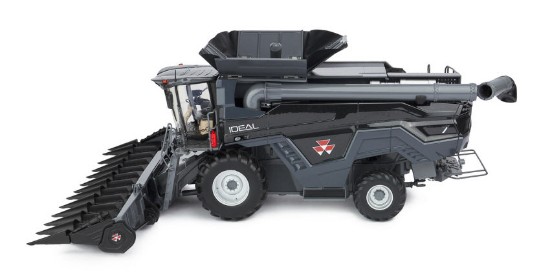 Immagine di MIETITREBBIA MAIS AGCO MASSEY FERGUSON IDEAL 7  W/CORN HEADER 1:32