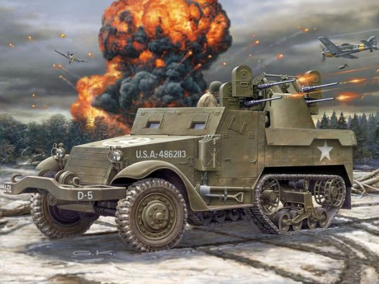 Immagine di M16 HALFTRACK KIT 1:76