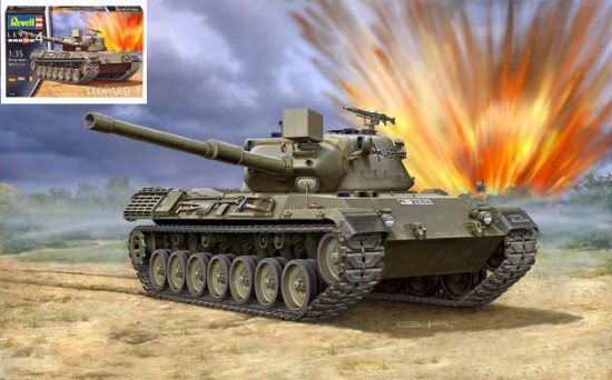 Immagine di LEOPARD 1 (2-4 PRODUCTION BATCH) KIT 1:35