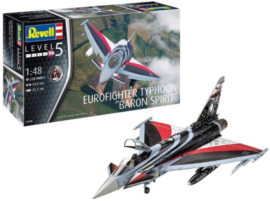 Immagine di EUROFIGHTER TYPHOON BARON SPIRIT KIT 1:48