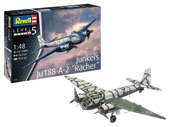 Immagine di JUNKERS JU188 A-2 RACHER KIT 1:48