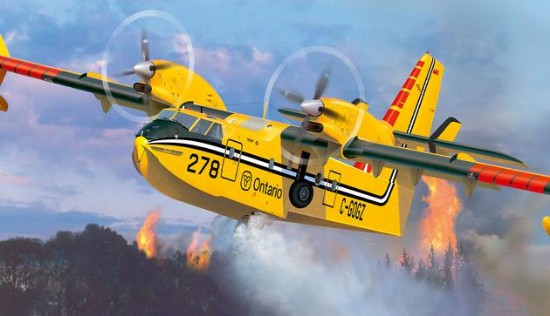 Immagine di AEREO CANADAIR CL-415 KIT 1:72