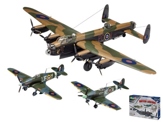 Immagine di 100 YEAR RAF FLYING LEGENDS KIT 1:72