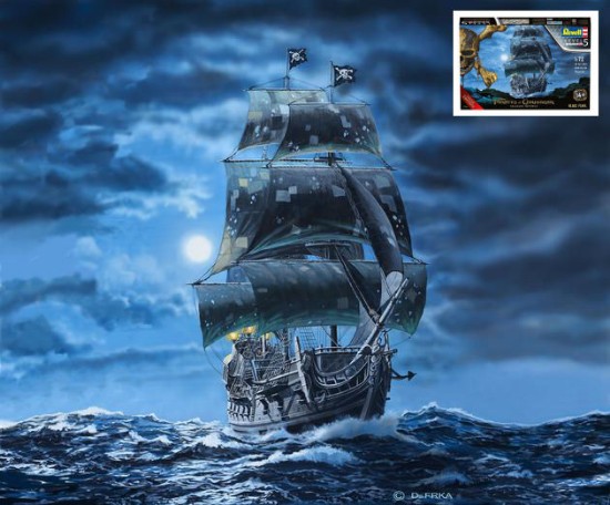 Immagine di PIRATA DEI CARAIBI (DISNEY) BLACK PEARL KIT 1:72