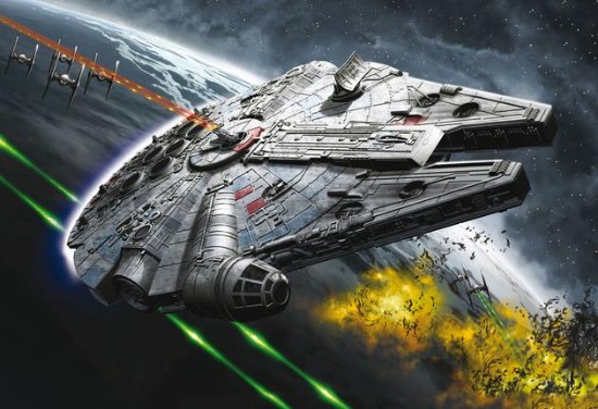 Immagine di STAR WARS MILLENNIUM FALCON KIT 1:164