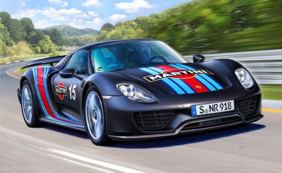 Immagine di PORSCHE 918 SPYDER "WEISSACH SPORT" KIT 1:24