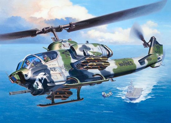 Immagine di BELL AH-1W SUPER COBRA KIT 1:48
