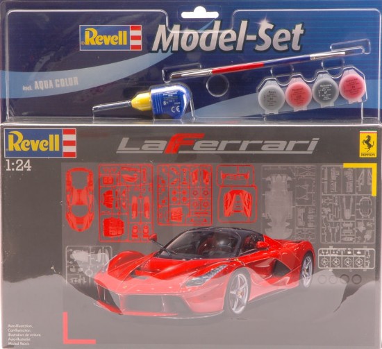 Immagine di LA FERRARI KIT MODEL SET 1:24