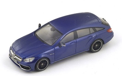 Immagine di MERCEDES CLS 63 AMG SHOOTIN BRAKE 2014 BLUE 1:43