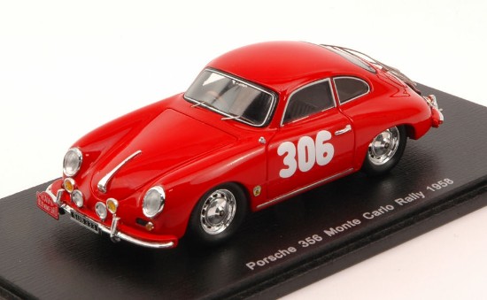 Immagine di PORSCHE 356 N.306 MONTE CARLO 1958 L.STROSS-M.WHALEY 1:43





