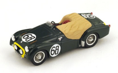 Immagine di TRIUMPH TR2 N.68 19th LM 1955 L.BROOKE/MORTIMER MORRIS-GOODALL 1:43