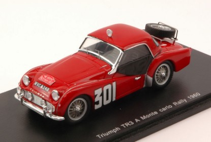 Immagine di TRIUMPH TR3 A N.301 105th MONTE CARLO 1960 J.J.THUNER-J.GRETENER 1:43

