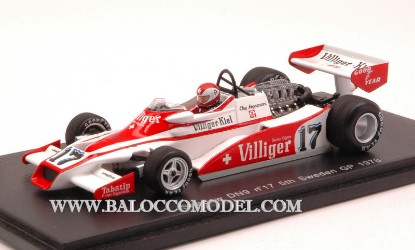Immagine di SHADOW DN9 C.REGAZZONI 1978 N.17 5tH SWEDEN GP 1:43