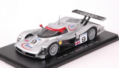 Immagine di AUDI R8C N.9 DNF LM 1999 S.JOHANSSON-S.ORTELLI-C.ABT 1:43