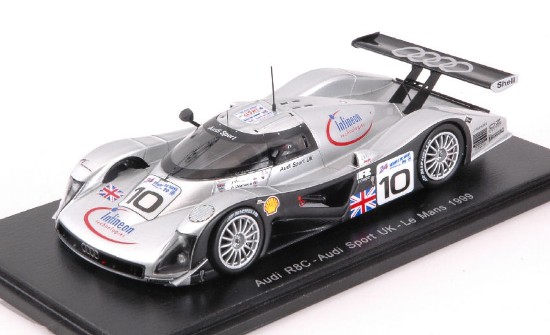 Immagine di AUDI R8C N.10 DNF LM 1999 J.WEAVER-A.WALLACE-P.McCARTHY 1:43
