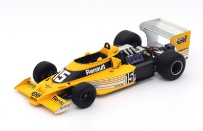 Immagine di RENAULT RS01 J.P.JABOUILLE 1977 N.15 RETIRED BRITISH GP 1:18