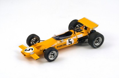 Immagine di MC LAREN M7A D.HULME 1969 N.5 WINNER MEXICAN GP 1:18